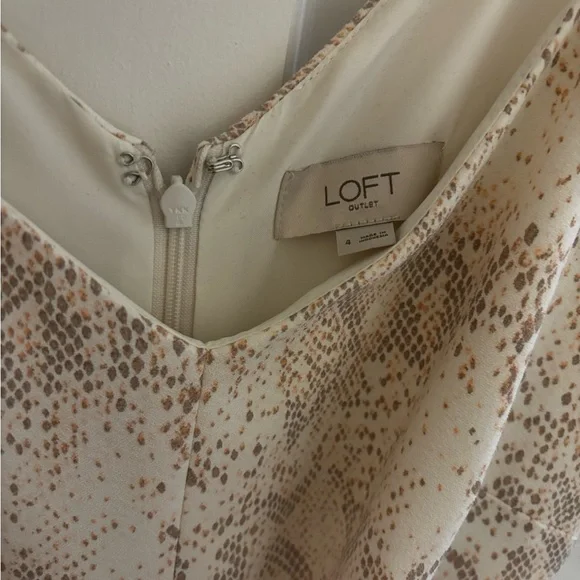 Loft snakeskin jumpsuit - Picture 4 of 5